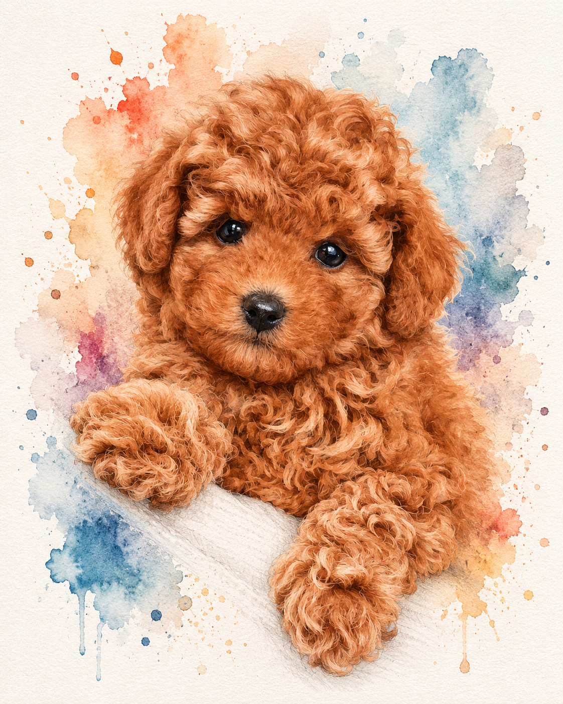 Finished pet portrait